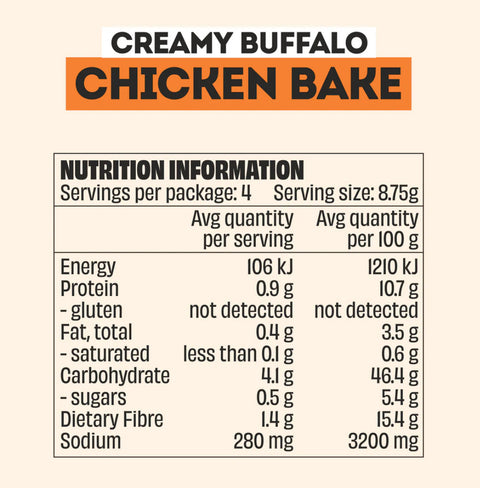 Mingle Buffalo Chicken Bake