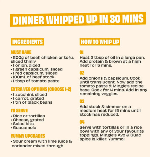 Mingle Mexican Fajita