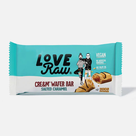 Love Raw - Salted Caramel Cream Wafer