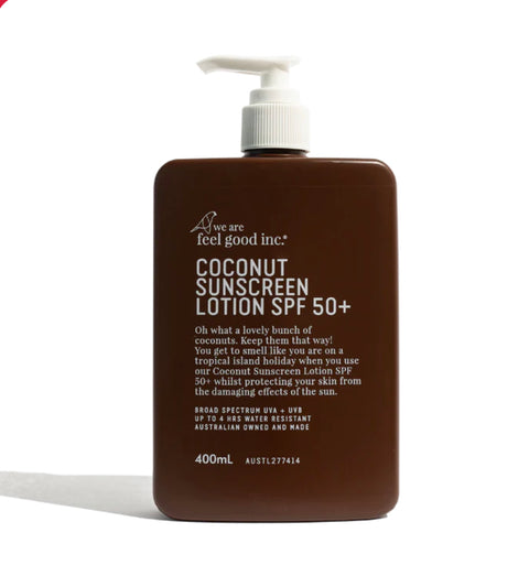 WAFG Sunscreen Lotion - Coconut Sunscreen SPF50+