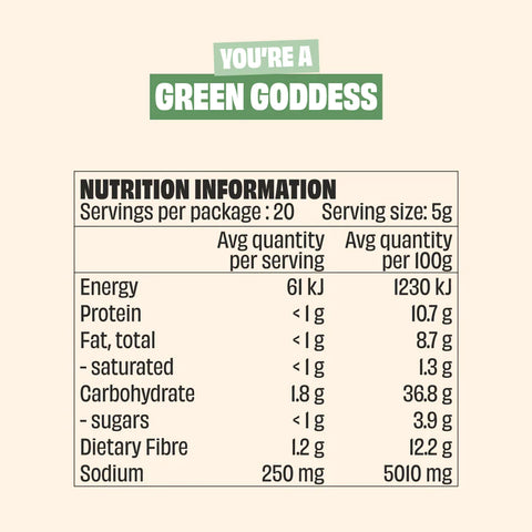 Mingle Green Goddess Seasoning