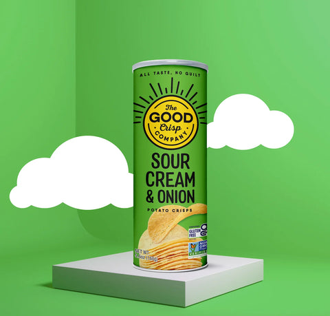 The Good Crisp Sour Cream and Onion