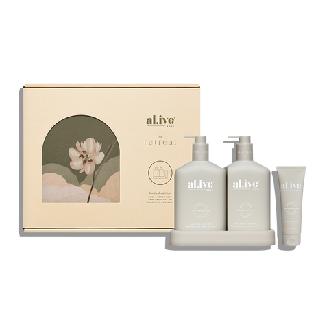 Al.ive - The Retreat Sea Cotton & Coconut Duo - Gift Set