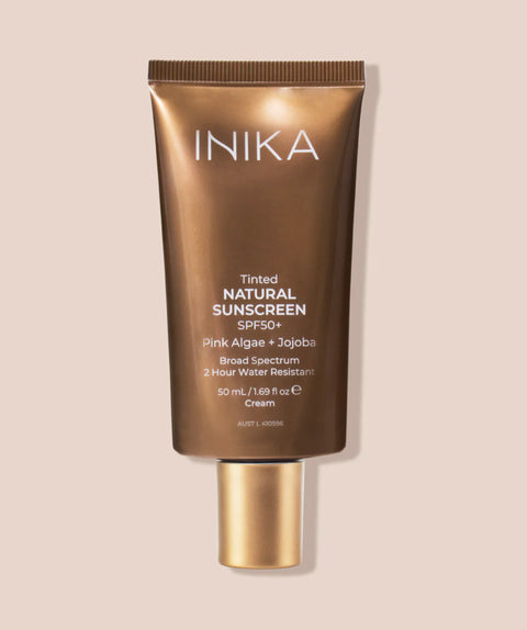 INIKA Organic Sunscreen Natural Tinted SPF 50+